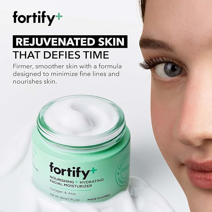 Hyaluronic Acid Moisturizer For Face with Collagen & Aloe - Dermatologist-Tested Anti-Aging Korean Skin Care - Ultra Hydrating & Nourishing - Fragrance & Alcohol-Free (2 Pack)