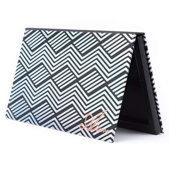 Magnetic Palette Black Empty Makeup Palette with Mirror