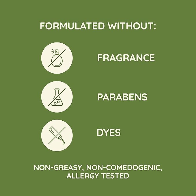 Aveeno Daily Moisturizing Body Lotion for Dry, Sensitive Skin with Prebiotic Oat, 24-Hour Moisture, Fragrance-Free, Dye & Paraben-Free, Non-Greasy, Non-Comedogenic, 2 × 18 Fl Oz