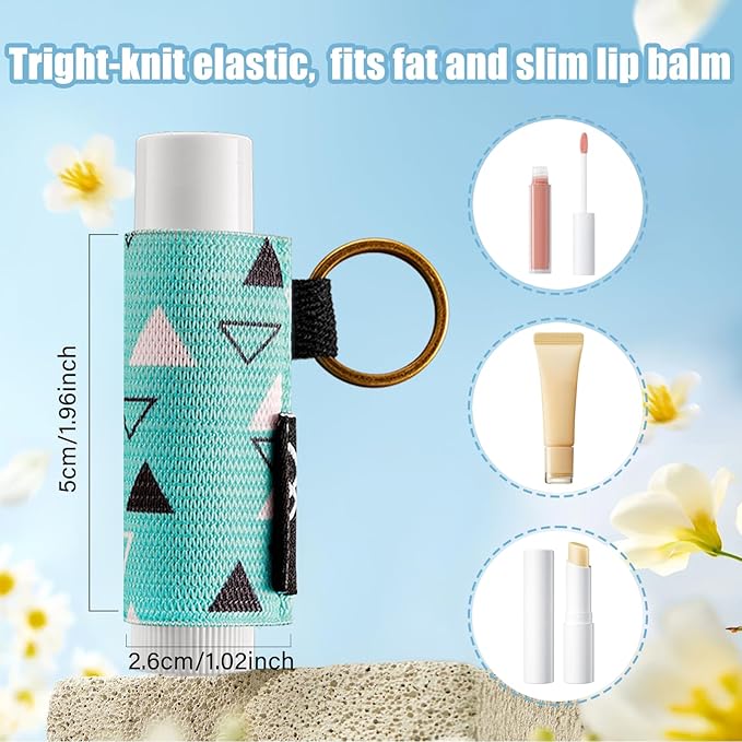 WK IEASON 6PCS Lip Balm Holder Bulk Chapstick Gloss