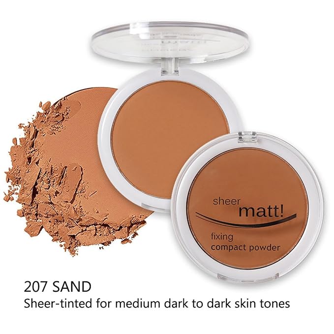 MAEPEOR Pressed Powder 8 Colors Oil Control Matte (07 Sand)
