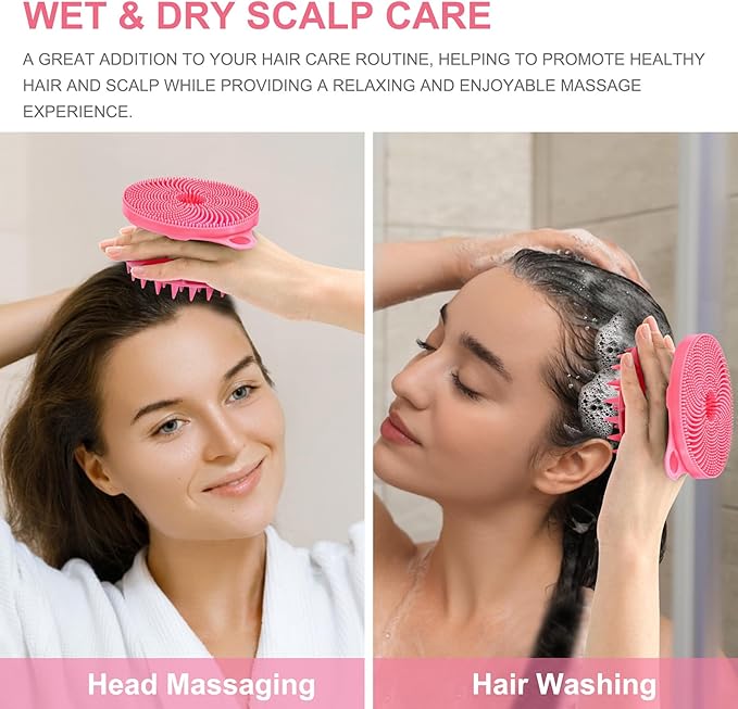 Innerneed 2-in-1 silicone body scrubber