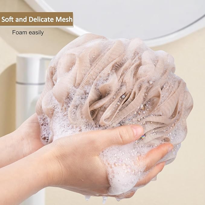 Loofah sponge 4 pack, bath