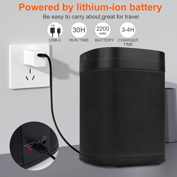 LUXSWAY Sound Machine with Bluetooth Speaker, White Noise Machine with 70 Soothing Sounds, 7 Colors Night Light for Baby Kids Nursery, Sleep Sound Machine for Home Office Gift