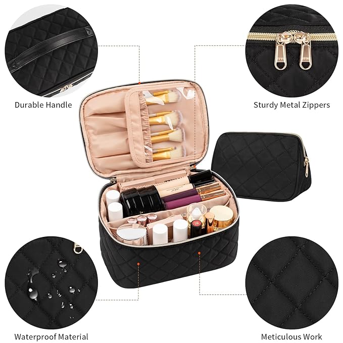 Makeup bag set of 2,