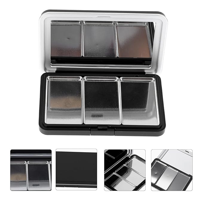 Luxshiny Makeup Case Organizer Empty Eyeshadow Box Empty