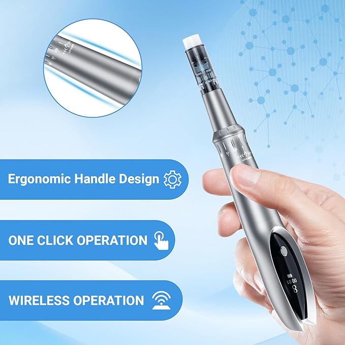 Beauty Roller Pen Facial Massage Skin Care Tools for Men and Women Home Use