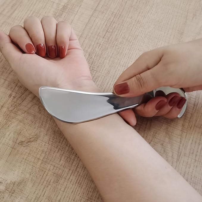 Stainless Steel Derma Edge Massage Tool & Scraping Massage Tools, Gua Sha Muscle Scraper Tool(UII-SD1C)