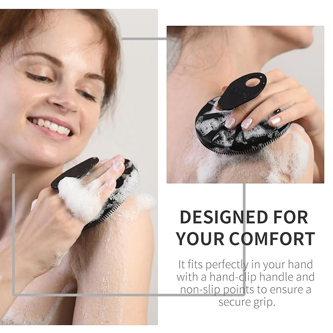 Silicone body scrubber, upgrade 3rd