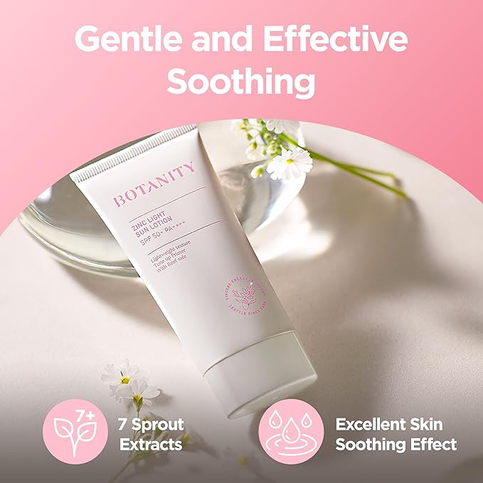 Zinc Sun Lotion - UV Protection, SPF 50+ 1.7 fl oz