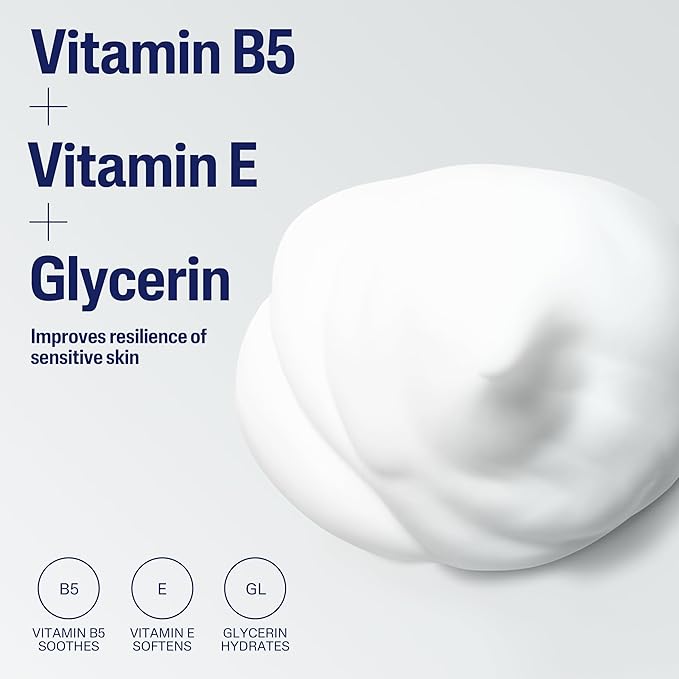 Cetaphil Oil Free Gentle Foaming Cleanser For Dry to Normal, Sensitive Skin, 8oz Pack of 2, Made with Glycerin and Vitamins B5 and E, Dermatologist Tested, Hypoallergenic, Soap and Fragrance Free