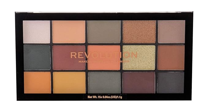 Makeup Revolution Reloaded Palette, Makeup Eyeshadow Palette, Includes 5g