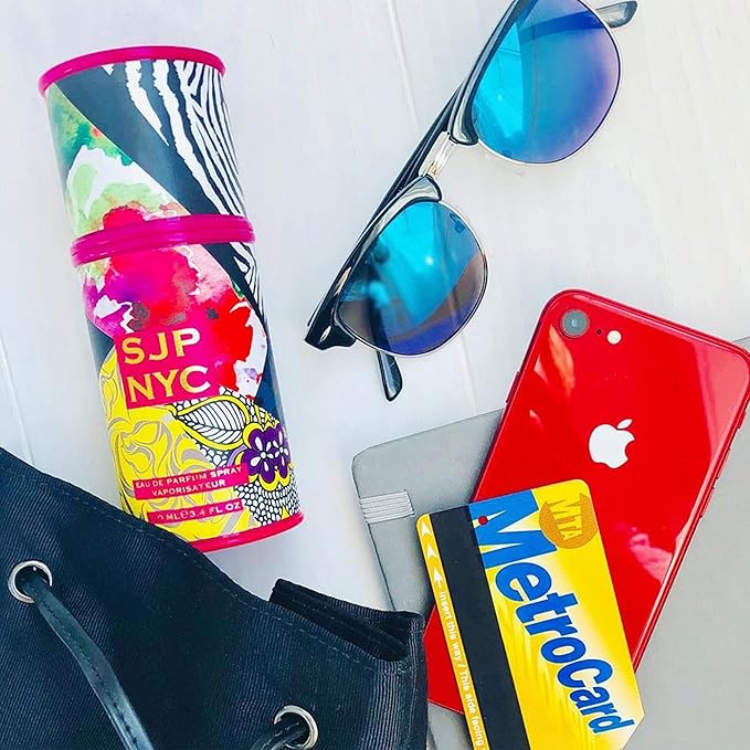 SJP NYC By SJP EDP Spray For Women - Adventurous, Enticing Fragrance - Cocktail Of Floral, Fruity, And Musky Notes - A Blend Of City-Inspired Scents - 3.4 Oz