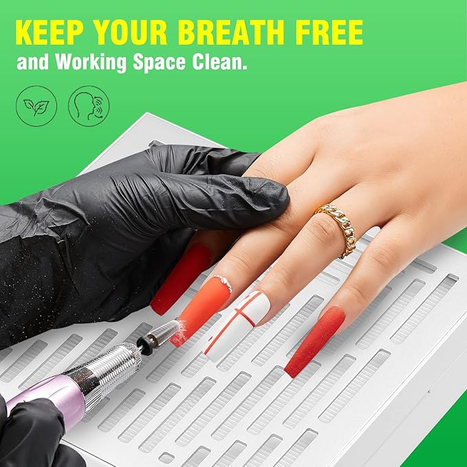 Makartt Nail Dust Collector Filter - for SYMPHONEE Nail Dust Vacuum Machine - Single Replacement Filter for Nail Art Salon Dust Extractor Accessories