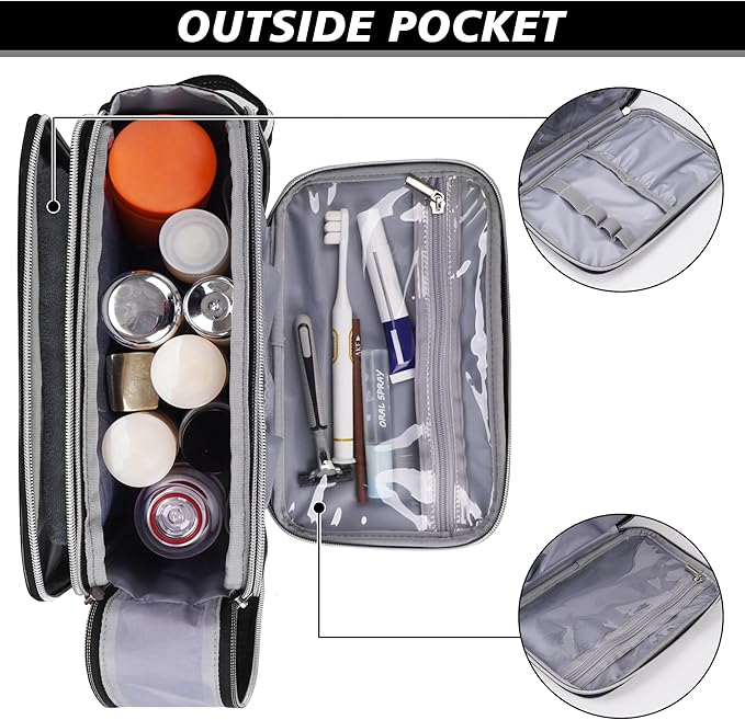 Baglher toiletry bag for men,
