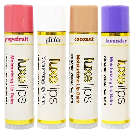 Luxe Beauty No-Beeswax, No-Petroleum Organic Lip Lipstick