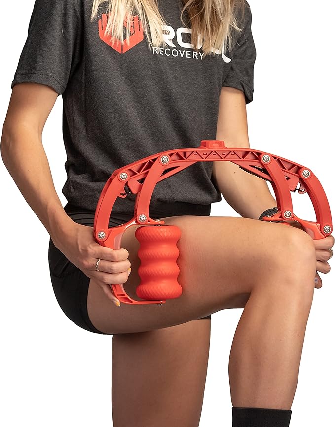 ROLL Recovery R8 Plus (Lava Red) - Deep Tissue Massage Roller