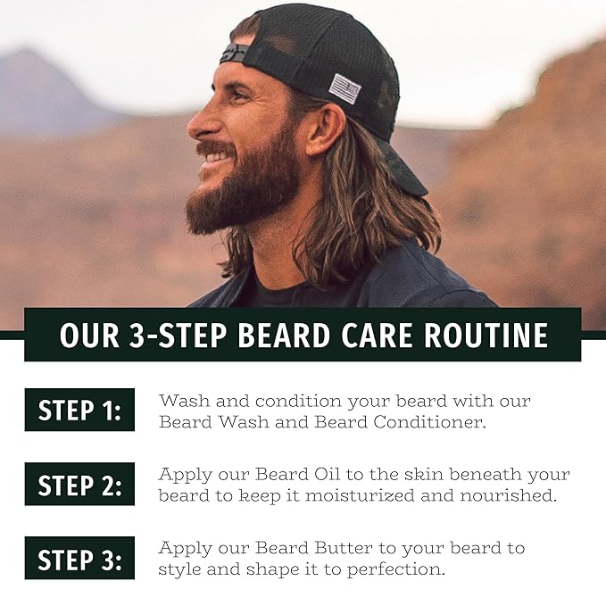 Live Bearded Beard Wash, 8 fl oz - Water-Based Face Cleanser with All-Natural Ingredients for a Gentle, Deep Clean - Made in the USA | Straight Up Unscented - Fragrance-Free