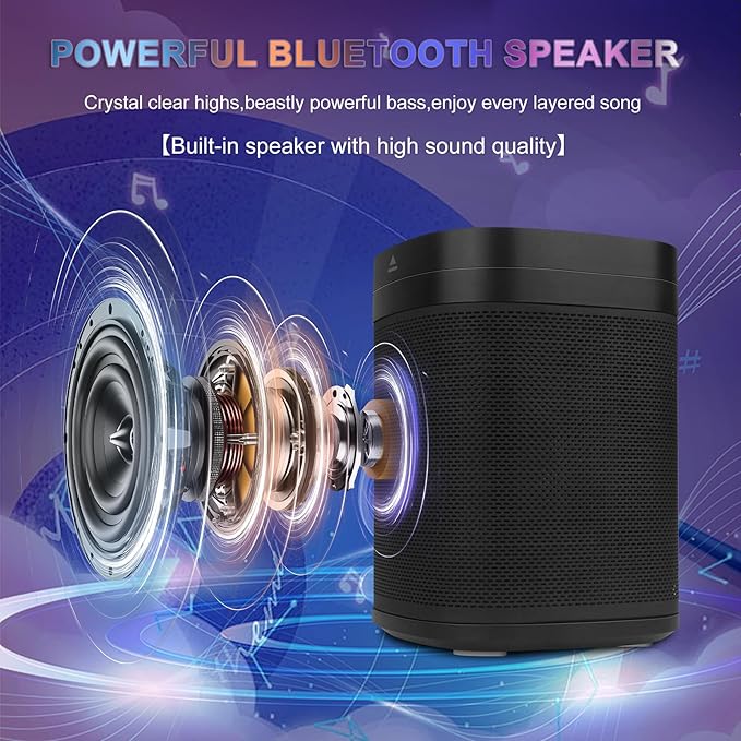 LUXSWAY Sound Machine with Bluetooth Speaker, White Noise Machine with 70 Soothing Sounds, 7 Colors Night Light for Baby Kids Nursery, Sleep Sound Machine for Home Office Gift