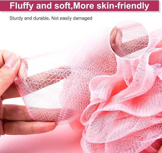 Loofah sponge 75g 4 pack,