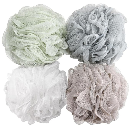 Btyms bath sponge shower loofahs