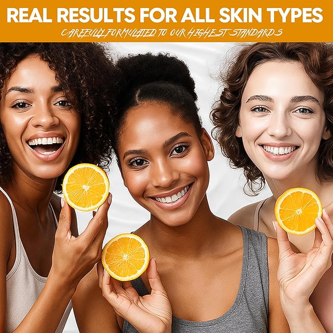 Vitamin C Serum for Face, Anti Aging 20% Super C Serum With Vit C Hyaluronic Acid, Vitamin E, Peptides, Collagen for Dark Spot Remover for Face, tighten, firming, lift, Brightening-1.7 Fl Oz