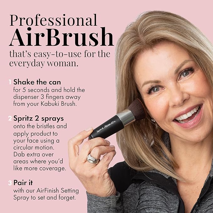 MagicMinerals AirBrush Foundation by Jerome Alexander – 2pc - Medium