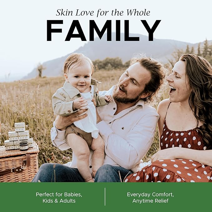 Organic Beef Tallow for Skin – Whipped Tallow Balm for Skin Face and Body with Jojoba Oil and Cocoa Butter – Unscented and Herb-Infused – Large Size 2.5fl Oz Net Wt