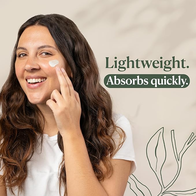 Luxe Marine Renewal Cream | Vegan Anti-Aging Moisturizer with Hyaluronic Acid & Marine Actives | Hydrating Face & Neck Cream for Mature Skin – 50ml