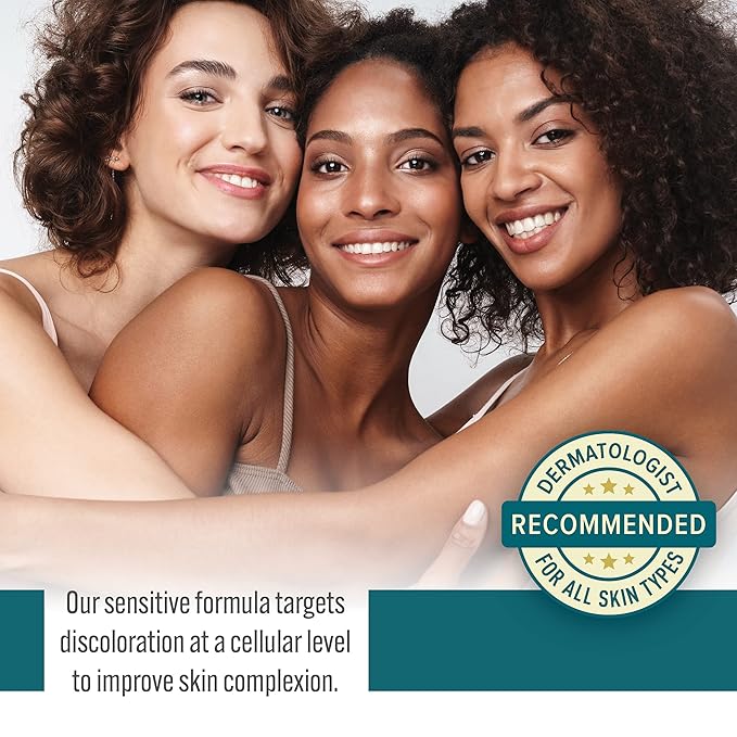 Porcelana Daytime Hydration Skin Lightening Cream For Face & Body [New Formula] - Fades Dark Spots & Evens Skin Tone - Moisturizer for Age Spots, Sun Spots, Acne Scars, Melasma & Discoloration(2 Pack)