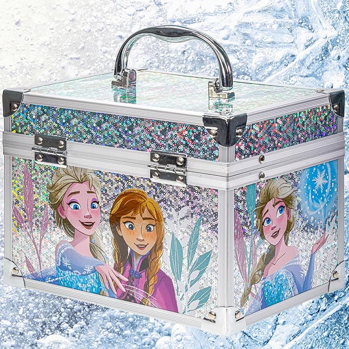 Disney Frozen Train Case Girls Beauty Set, Kids