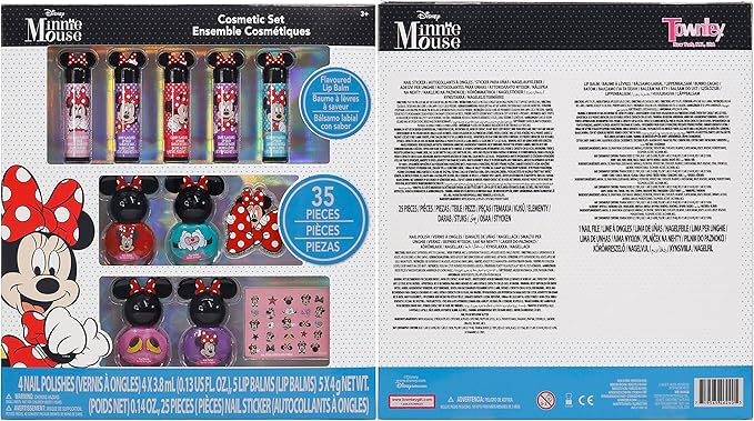 Townley Girl Disney Minnie Mouse Sparkly Cosmetic Makeup