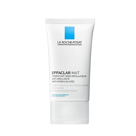 Effaclar Mat, Daily Moisturizer for Oily Skin, Visibly Reduces the Look of Pores, Oil-Free Mattifying Moisturizer, Smooths Skin Texture, Non-Comedogenic & Dermatologist Tested