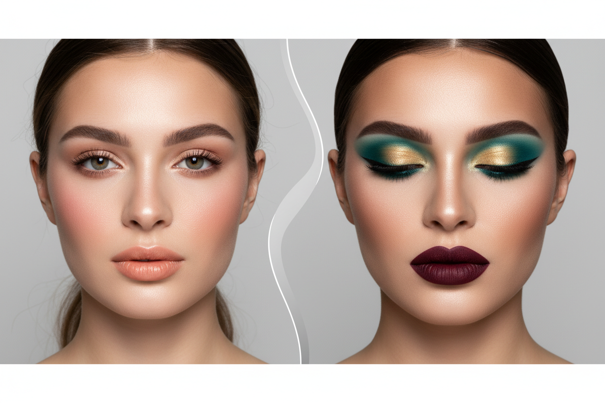 everyday makeup to bold statement looks